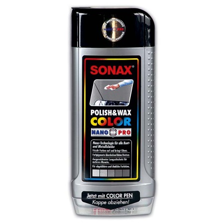 SONAX Color Polish&Wax NANO PRO stříbrná - 500 ml