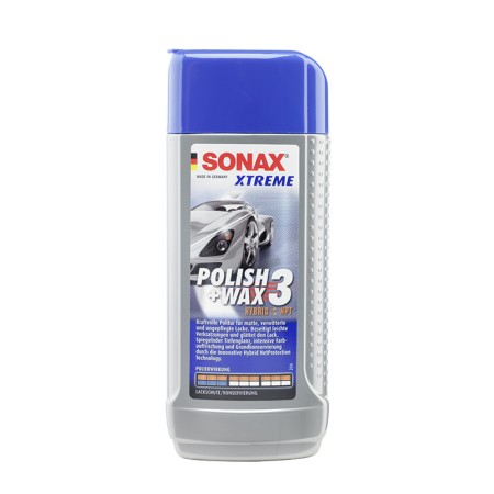 SONAX XTR leštěnka s voskem WAX3 - 250 ml