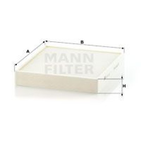 Kabinový filtr MANN CU26010 - 1 ks