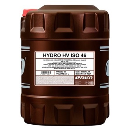 PEMCO Hydro HV ISO 46 20L